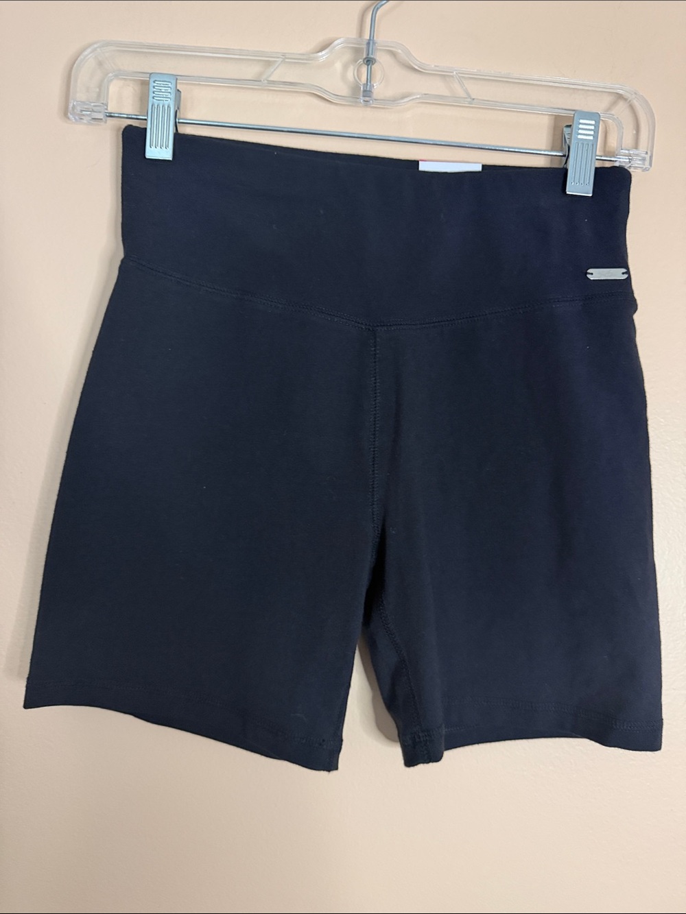 Justice Black High-Rise Bike Shorts